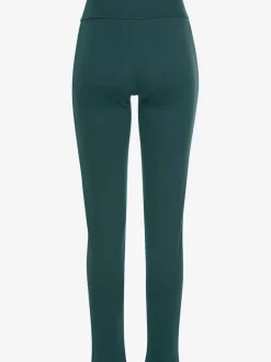 Pantalon détente molletonné à poches et boutons-pression