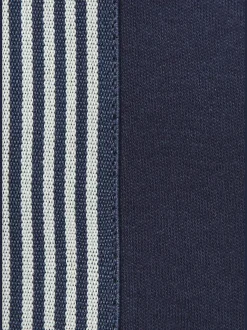 Pantalon détente à rayures latérales avec ceinture élastique et poches