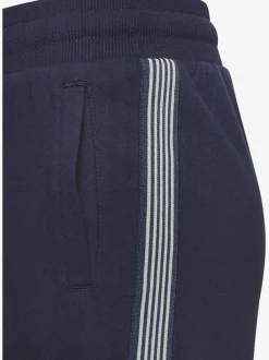 Pantalon détente à rayures latérales avec ceinture élastique et poches