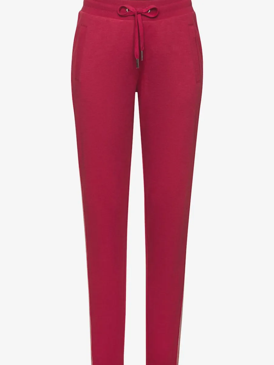 Pantalon détente à rayures latérales avec ceinture élastique et poches