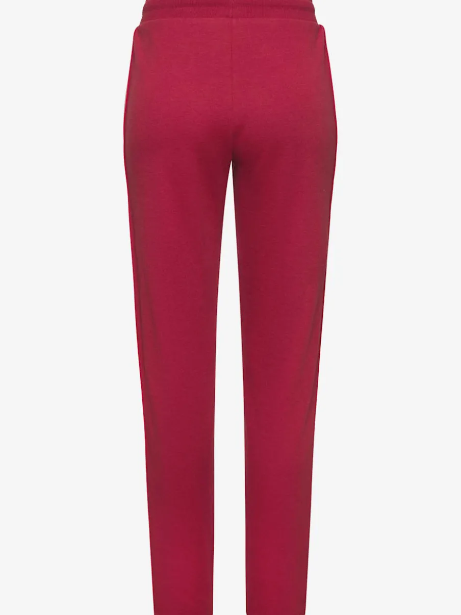 Pantalon détente à rayures latérales avec ceinture élastique et poches