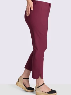 Pantalon en bengaline ceinture élastique