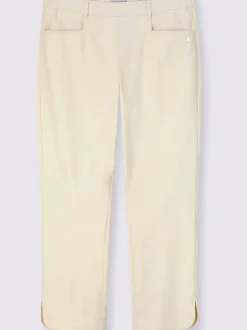 Pantalon en bengaline ceinture élastique