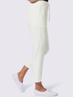 Pantalon en jersey avec ceinture élastique et grandes poches
