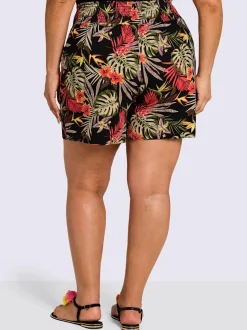 Pantalon en jersey ceinture smockée