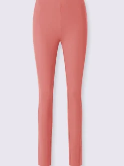 Pantalon en jersey empiècement affinant le long des coutures latérales