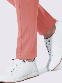 Pantalon en jersey empiècement affinant le long des coutures latérales
