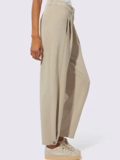 Pantalon en jersey modal avec ceinture gainante et poches