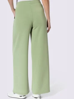 Pantalon en jersey pinces tendance