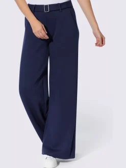 Pantalon en jersey qualité jersey extensible, souple et confortable