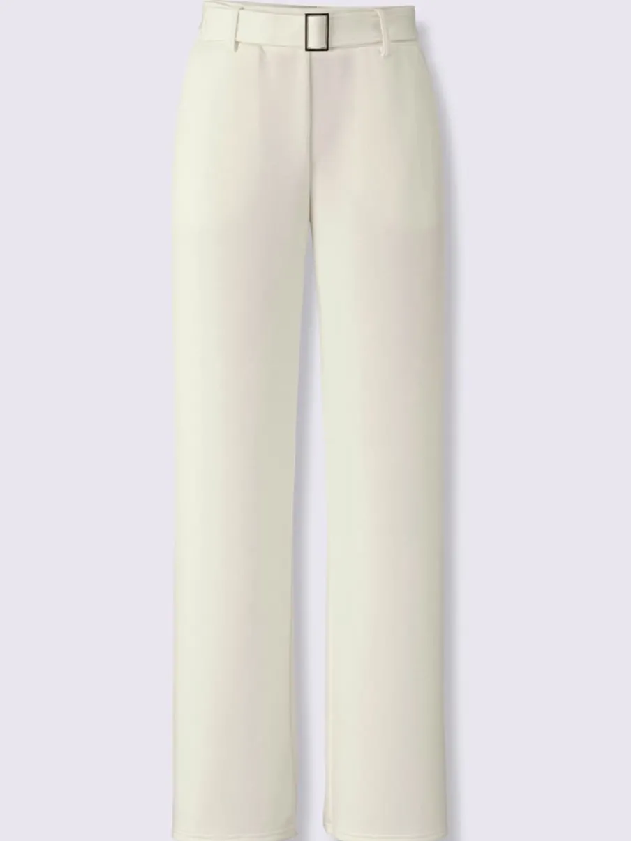 Pantalon en jersey qualité jersey extensible, souple et confortable
