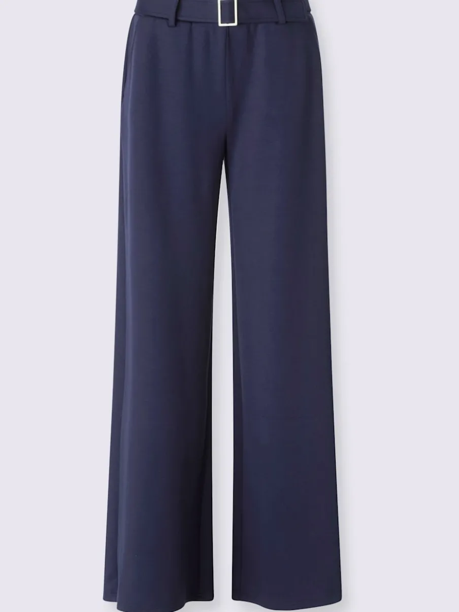 Pantalon en jersey qualité jersey extensible, souple et confortable