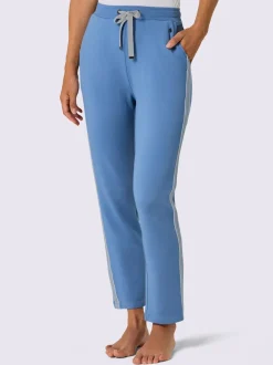 Pantalon en modal viscose avec ceinture à nouer et poches