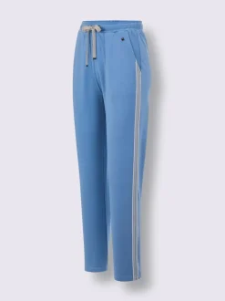 Pantalon en modal viscose avec ceinture à nouer et poches