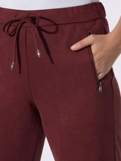Pantalon en synthétique au toucher velouté