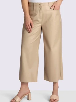 Pantalon en synthétique ceinture élastique au dos