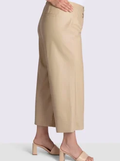 Pantalon en synthétique ceinture élastique au dos