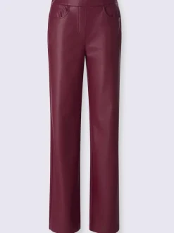 Pantalon en synthétique coupe confortable