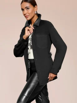 Pantalon en synthétique synthétique joliment brillant