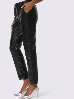 Pantalon en synthétique synthétique joliment brillant