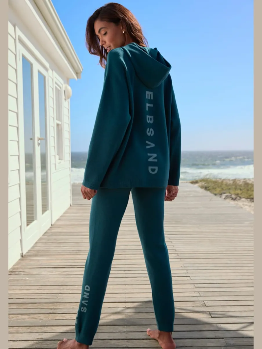 Pantalon en tricot doux avec ceinture élastique intégrée