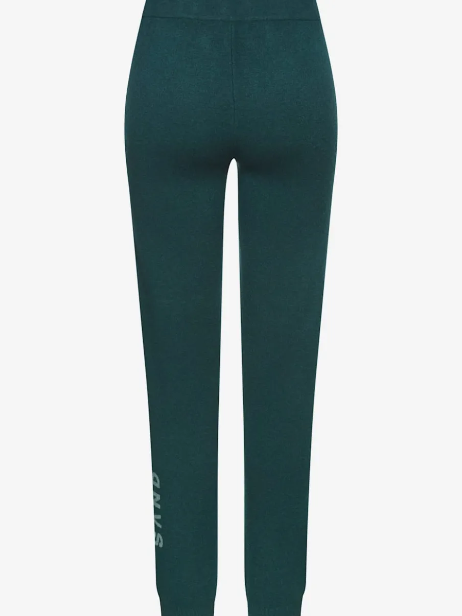 Pantalon en tricot doux avec ceinture élastique intégrée