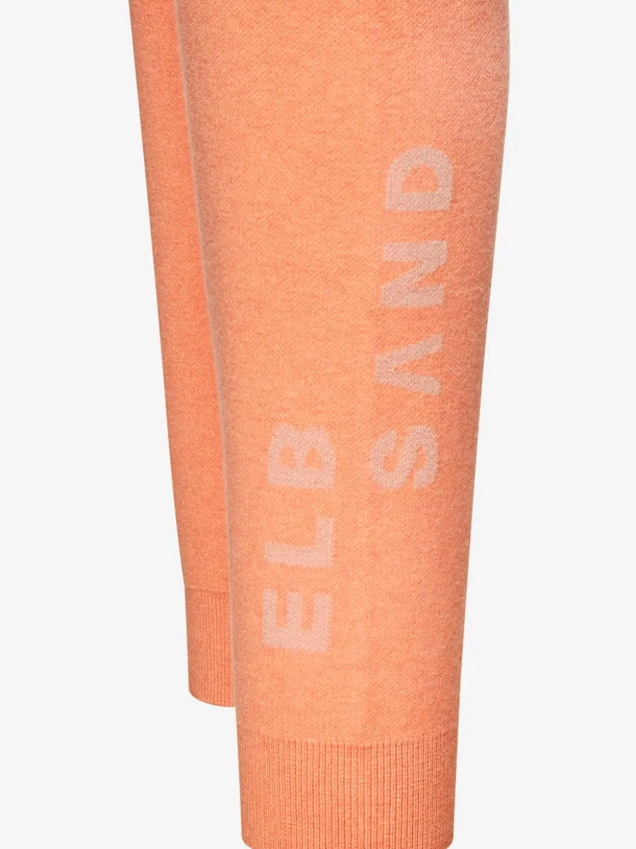 Pantalon en tricot doux avec ceinture élastique intégrée