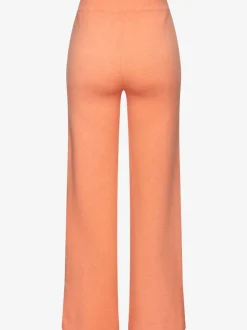 Pantalon en tricot doux avec ceinture élastique large