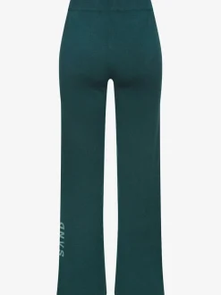 Pantalon en tricot doux avec ceinture élastique large