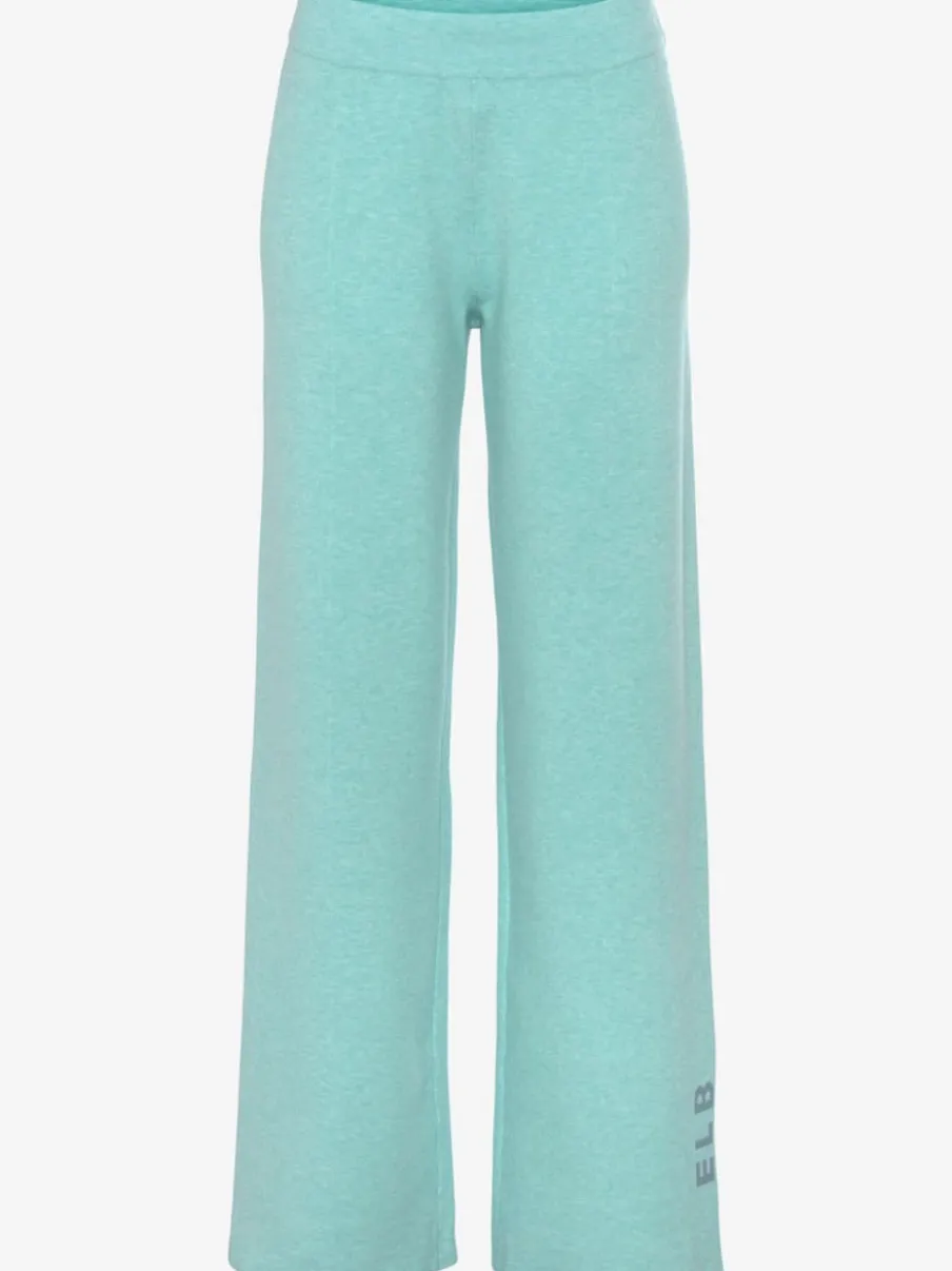 Pantalon en tricot doux avec ceinture élastique et jambes larges