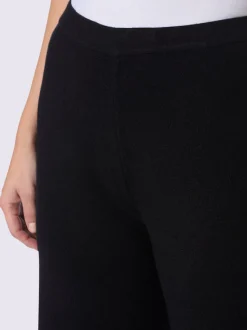 Pantalon en tricot mélange de viscose doux