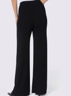 Pantalon en tricot mélange de viscose doux