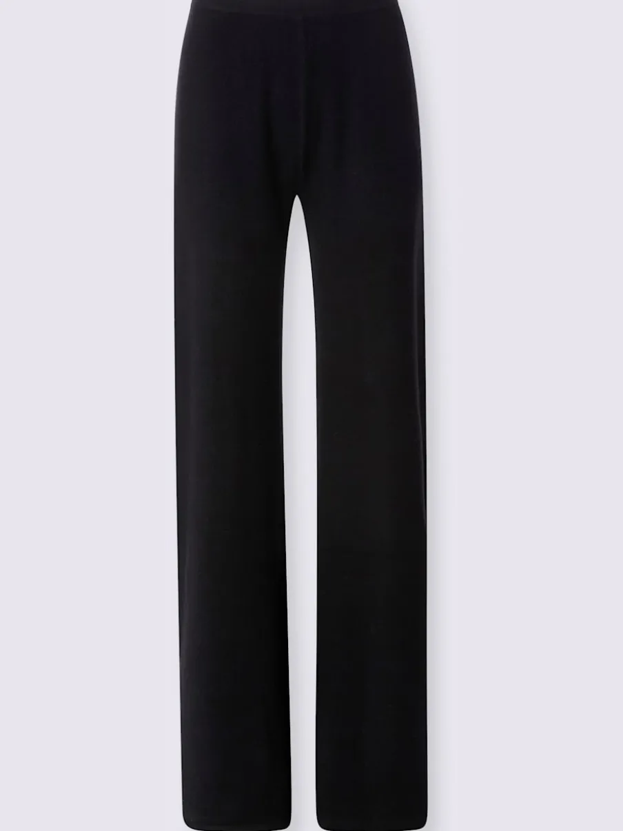 Pantalon en tricot mélange de viscose doux