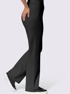 Pantalon en tricot nervures affinantes
