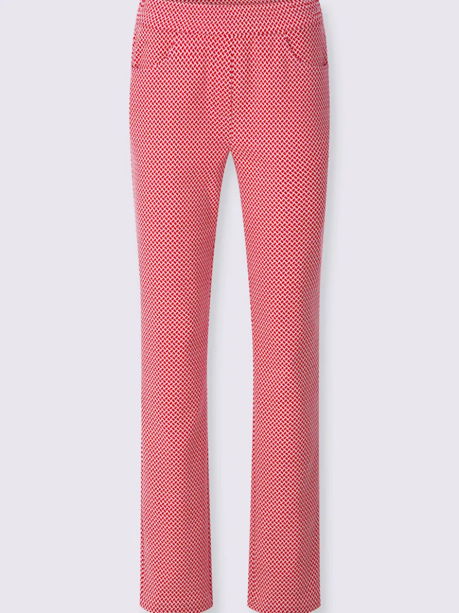 Pantalon extensible avec poches et ceinture élastique