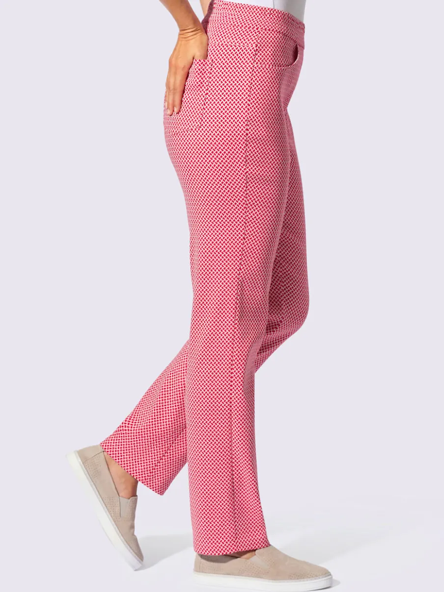 Pantalon extensible avec poches et ceinture élastique