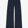 Pantalon extra-large doux avec pinces et poches latérales