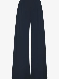 Pantalon extra-large doux avec pinces et poches latérales