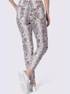Pantalon imprimé motif animal tendance