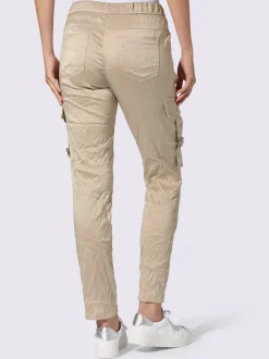 Pantalon jogging à poches cargo avec taille extensible