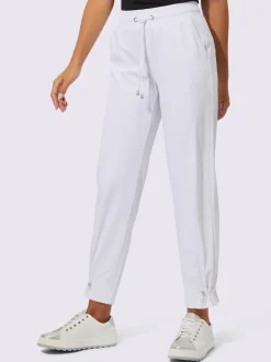 Pantalon jogpant avec ceinture élastique et poches latérales