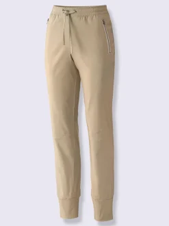 Pantalon jogpant avec ceinture élastique et poches à glissière