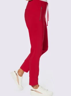 Pantalon jogpant avec ceinture élastique et poches à glissière