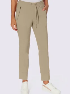 Pantalon jogpant avec ceinture élastique et poches à glissière