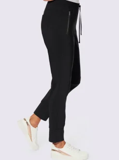 Pantalon jogpant avec ceinture élastique et poches à glissière