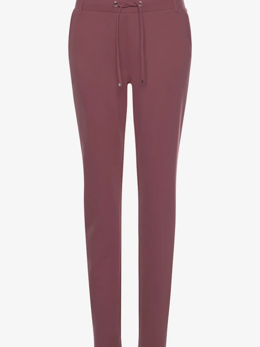Pantalon jogpant avec poches latérales et lien ajustable