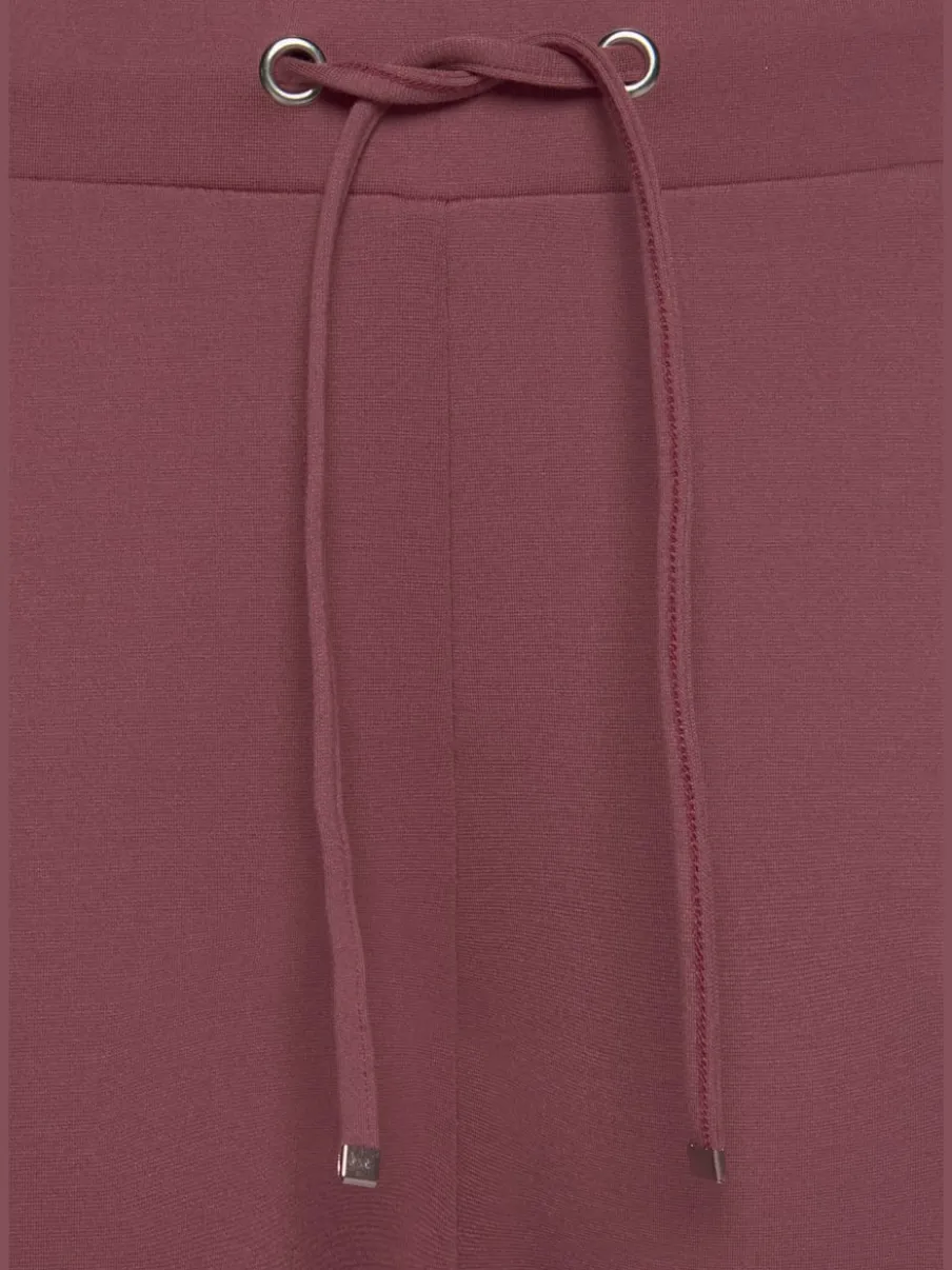 Pantalon jogpant avec poches latérales et lien ajustable