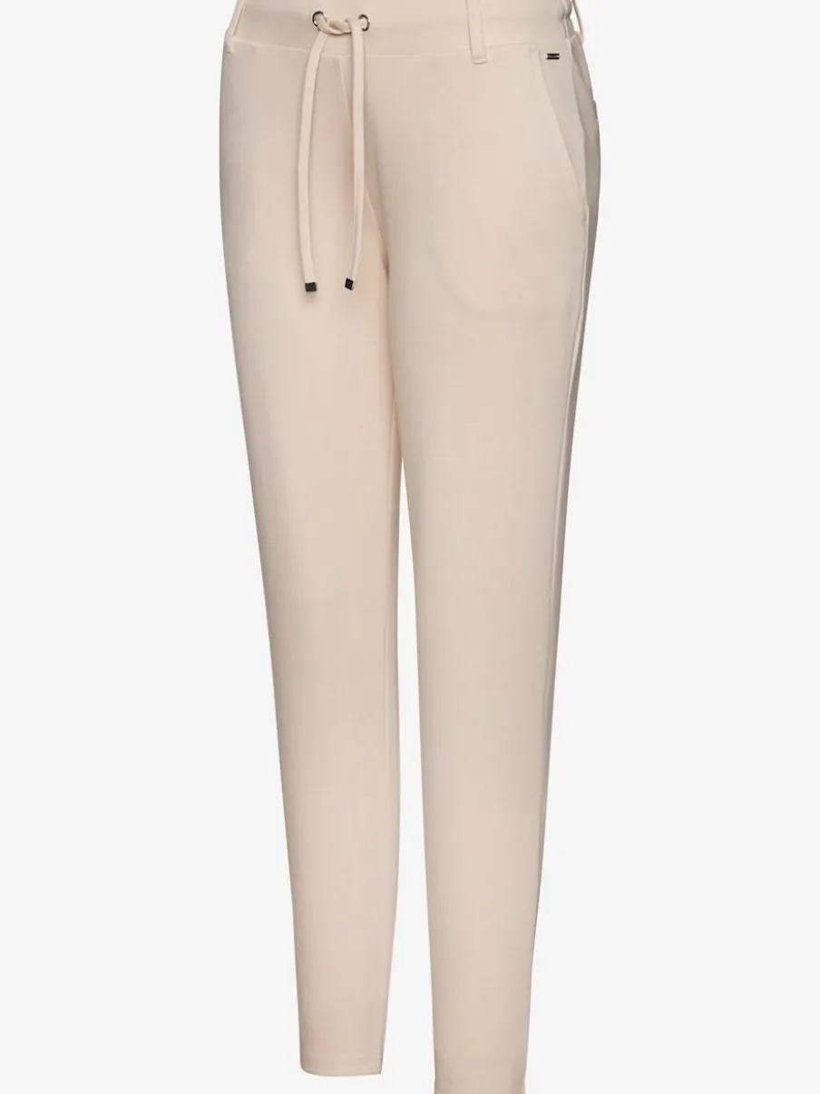 Pantalon jogpant avec poches latérales et lien ajustable