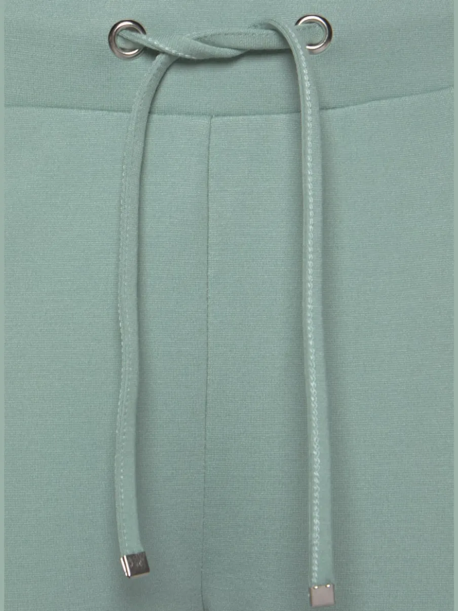 Pantalon jogpant avec poches latérales et lien ajustable