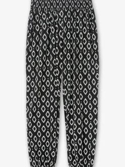 Pantalon jogpant ceinture smockée